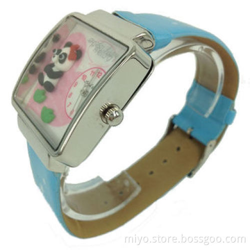 New Stylish Children's Analog Watch, Lovely and Cute 3D Pattern on The Dial
